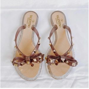 Valentino jelly slides